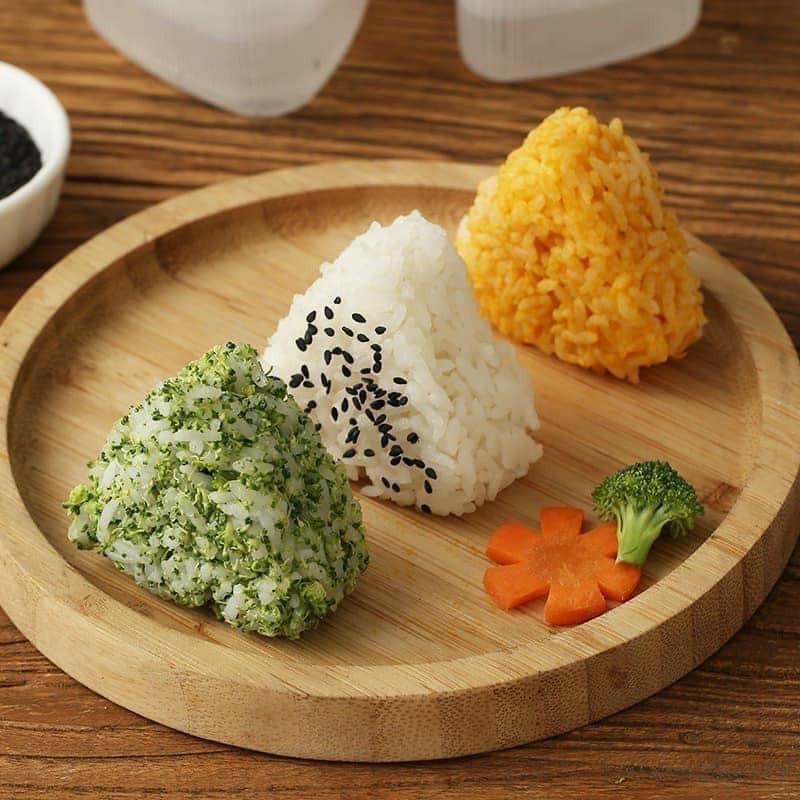 SET 7 KHUÔN CƠM SILICON, KHUÔN ÉP CƠM, ÉP BÁNH, ÉP THẠCH SIÊU XINH CHO BÉ