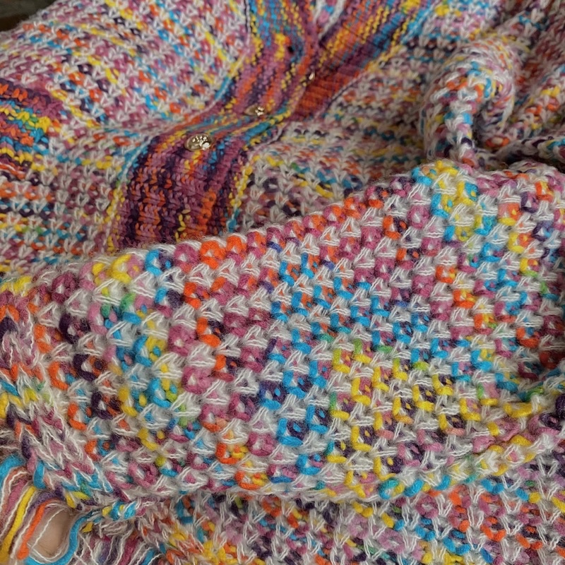 Áo khoác len 7 màu nữ