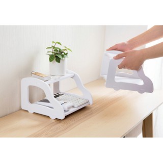 KỆ TRANG TRÍ MINI 2 TẦNG ĐỂ MODEM, WIFI