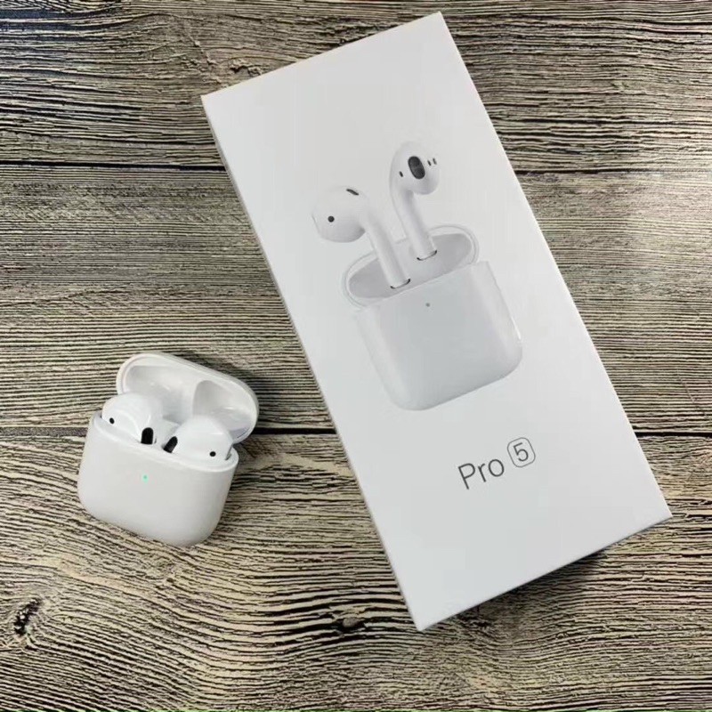 {Không hay xin hoàn tiền 100%} Tai Nghe Airpod Pro 5 Phiên Bản 2021 💕 Cảm Ứng Bluetooth 5.0 Âm Thanh Sống Động 💕