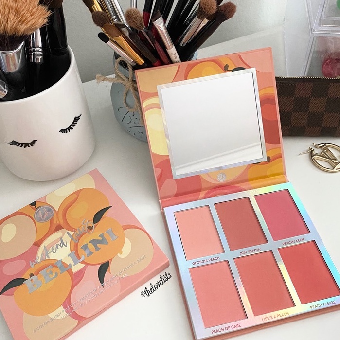 Bảng phấn má hồng 6 màu BH Cosmetics 6 Color Blush Palette Weekend Vibes Bellini 24G