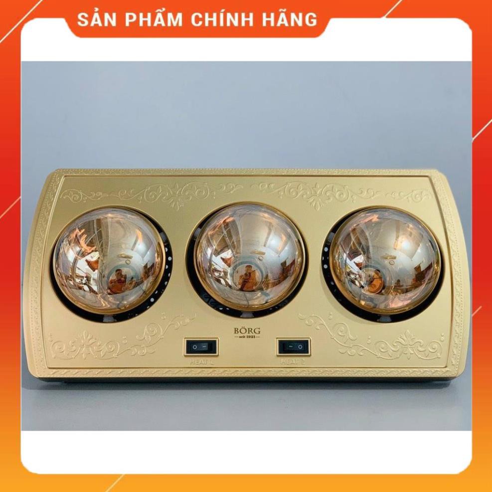 [FreeShip] ĐÈN SƯỞI BORG BRAUN 2 VÀ 3 BÓNG - Hàng chính hãng - BH 5 năm