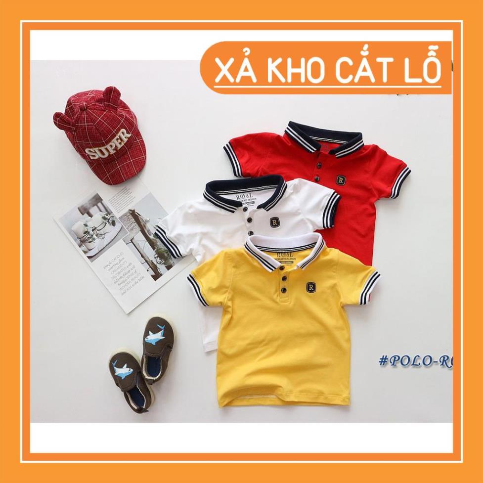 Combo 2 áo Polo cho Bé Trai cao cấp (9-29kg)- Royal KIDS