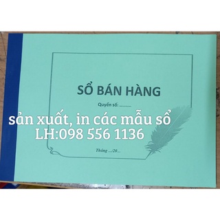 Sổ bán hàng a5