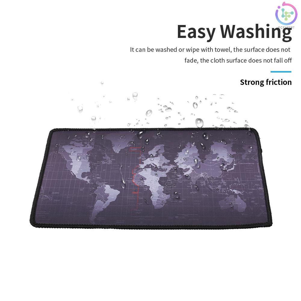 Mouse Pad Rubber Mouse Pad Locking Edge Design Gaming Mouse Pad Anti-skid Wear-resistant Mouse Pad for Home Office