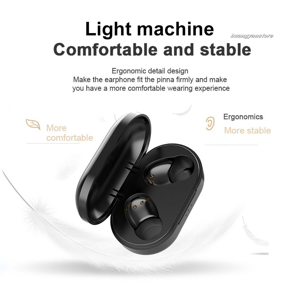 Bộ Tai Nghe Bluetooth 5.0 Không Thấm Nước Chống Ồn Av06 Có Thể Sạc Được Dành Cho Xiaomi