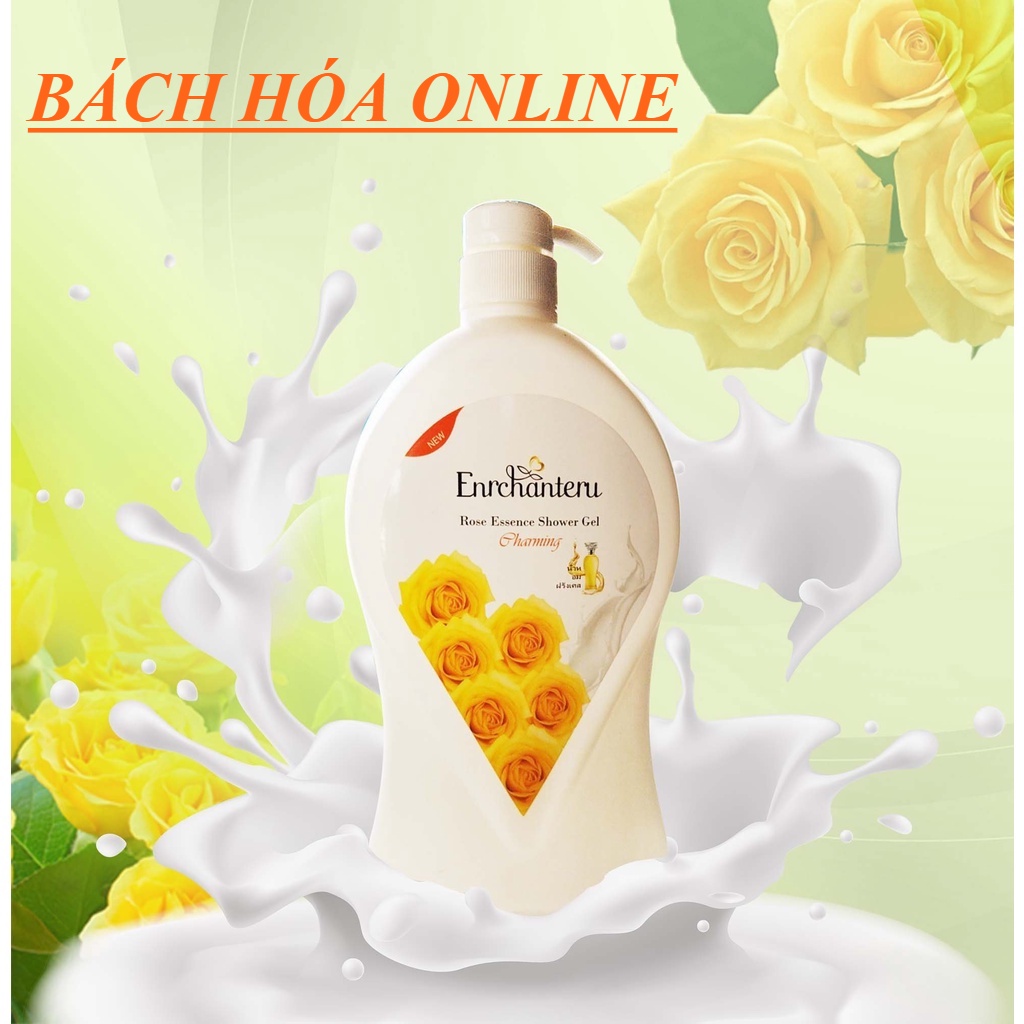 Combo 2 - Sữa Tắm Enchanteeur 1200ml Hương Nước Hoa, Dưỡng Sáng Mịn Da, Thơm Ngát Lâu Dài - BÁCH HÓA ONLINE