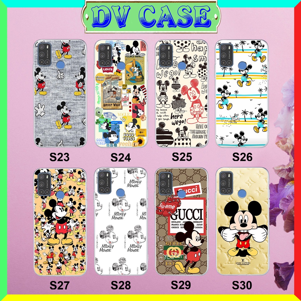 Ốp Lưng Vsmart Joy 4- Vsmart Live 4 - Vsmart Star 5 In Hình chuột mickey siêu chất đẹp