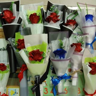 Bó hoa nhũ 1 bông