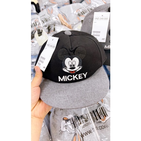 [Mã FAMARAL2 giảm 10K đơn 50K] MŨ LƯỠI TRAI MICKEY/ BATMAN CHO BÉ