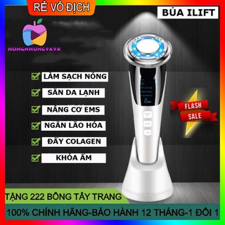 Búa massage mặt nóng lạnh 🌼tặng quà🌼 điện di mặt đẩy tinh chất,ánh sáng sinh học, trẻ hóa