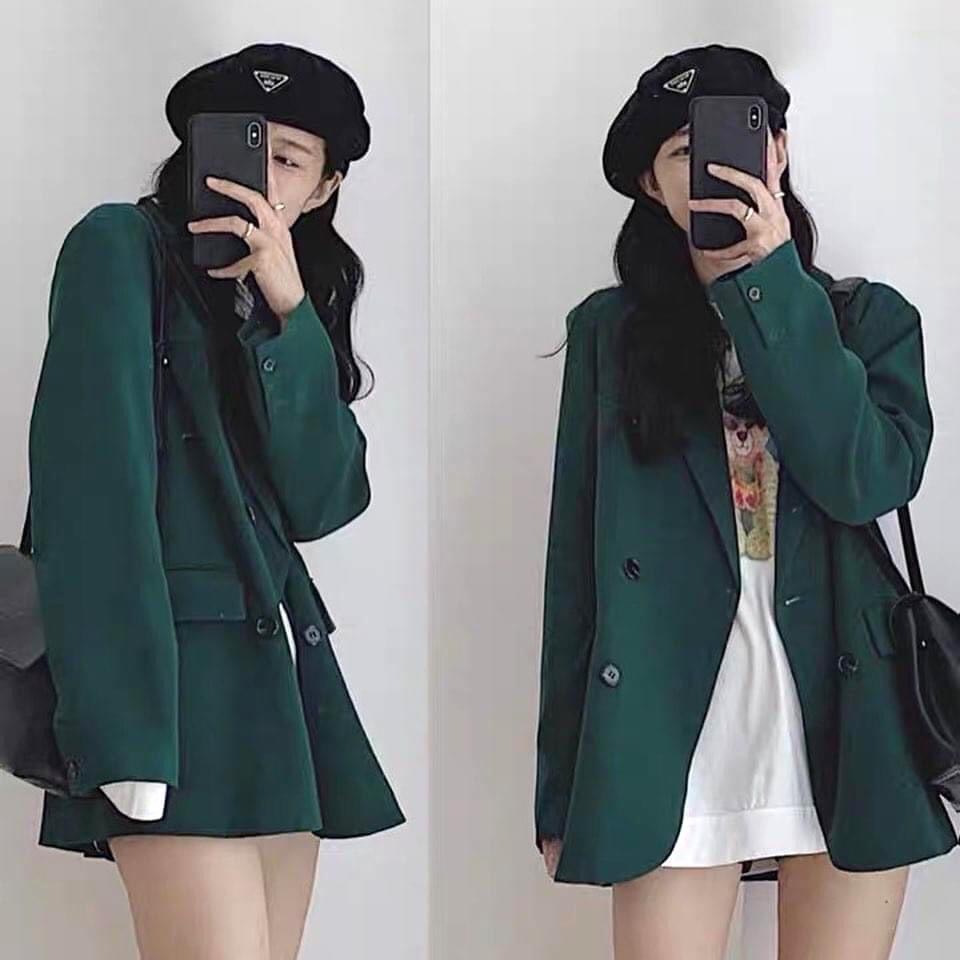 Áo vest 2 lớp nhiều màu - Áo blaze công sở cá tính