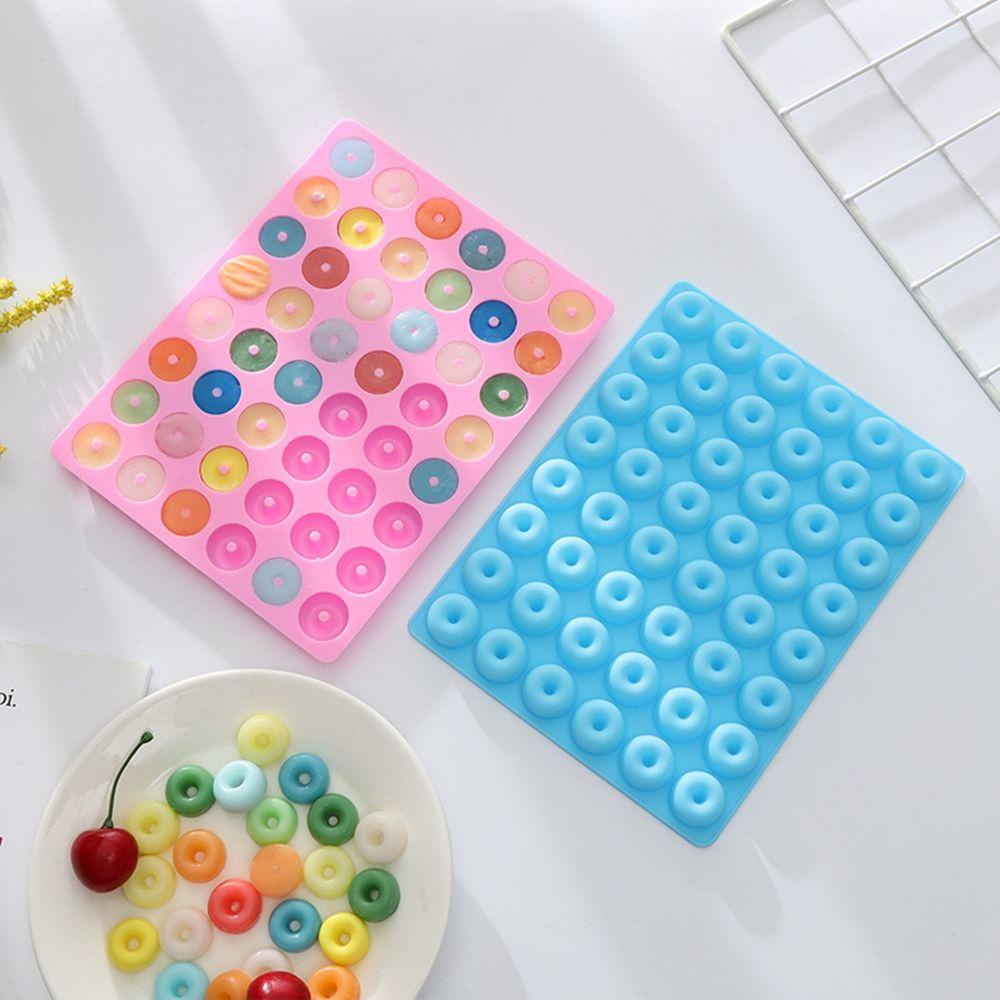 AUGUSTINA Khuôn Làm Bánh Donut Chống Dính Chịu Nhiệt Tái Sử Dụng Tiện Lợi