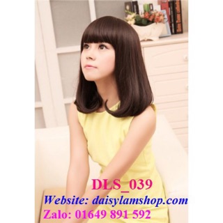 [TẶNG TRÙM LƯƠID] TÓC GIẢ NGANG VAI CÚP ĐUÔI DLS_039