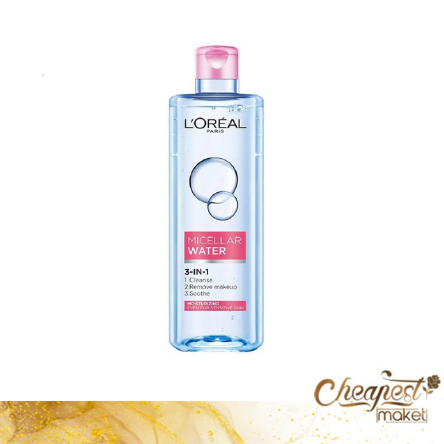 Nước Tẩy Trang Loreal - Nước tẩy Trang L'Oreal Paris 3-in-1 Micellar Water 400ml