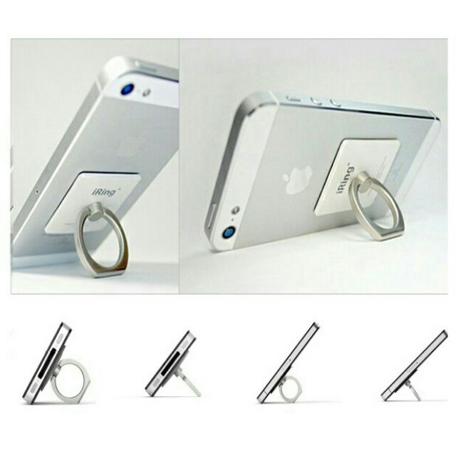 Giá đỡ Nhẫn vuông trơn xoay 360 độ (8 màu) IRING | BigBuy360 - bigbuy360.vn