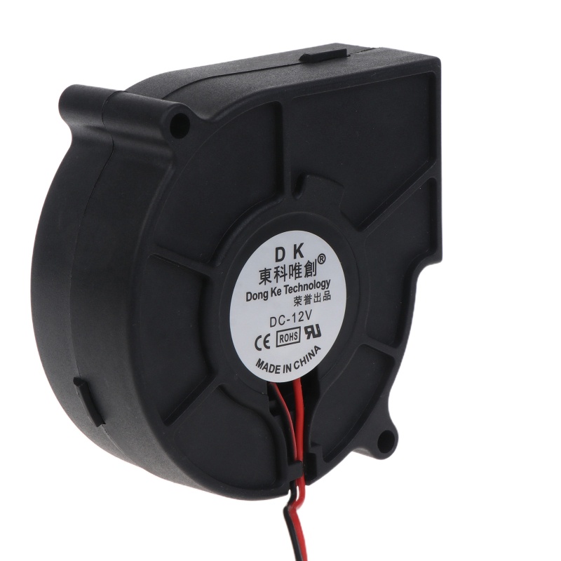 Quạt Thổi Gió 75x75x30mm DC 12V 0 36A 7530 PWM 12V Cho Xe Hơi