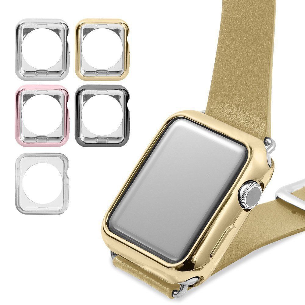 Ốp bảo vệ mặt đồng hồ Apple 40mm 44mm 38mm 42mm dòng 6 SE  5 / 4 / 3 / 2 / 1 iwatch cover