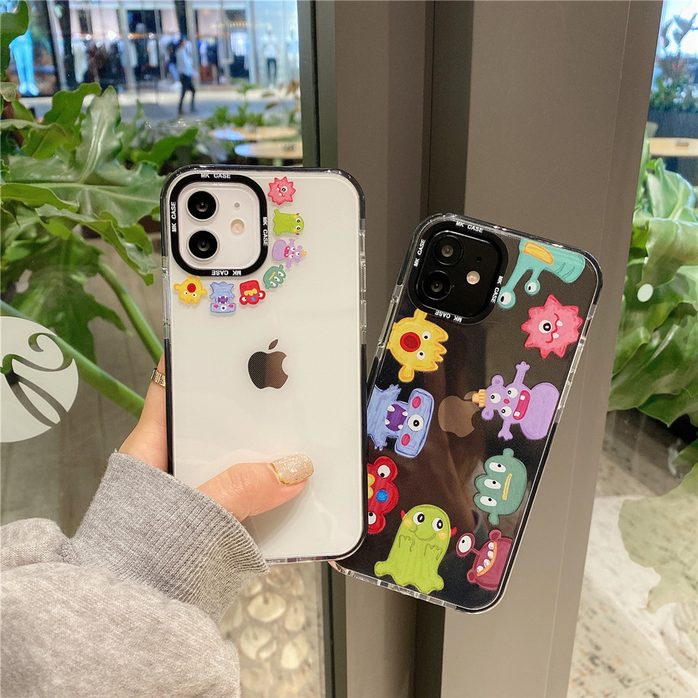 Ốp Điện Thoại Silicon Chống Sốc Cho Iphone 12pro Max 12mini 11pro Max Xs Max Xr Se 2020 7 8 Plus | BigBuy360 - bigbuy360.vn