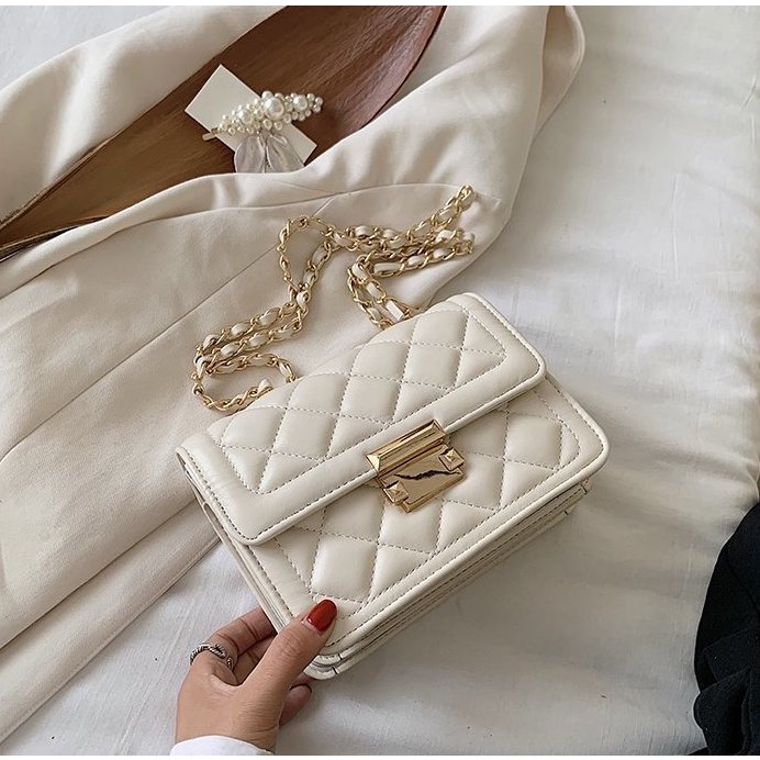 Túi Đeo Chéo, Kẹp Nách Vuông Quả Chám TG053/Túi Xách Nữ Đẹp Giá Rẻ