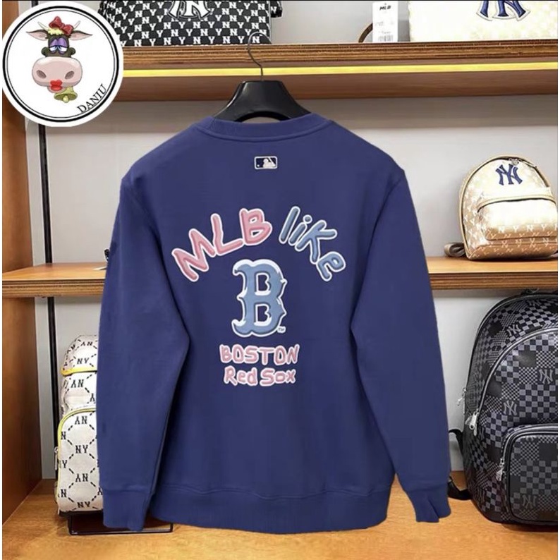 Áo nỉ sweater đôi nam nữ shirt NY MIb like mẫu mới 2022 2023 hàng nỉ da cá siêu đẹp FULL TAG