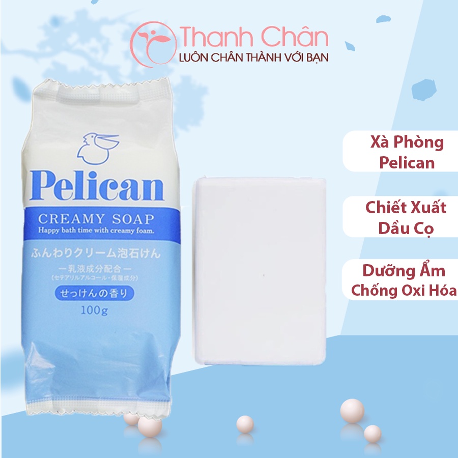 Xà phòng tắm Pelican Creamy Soap 100g