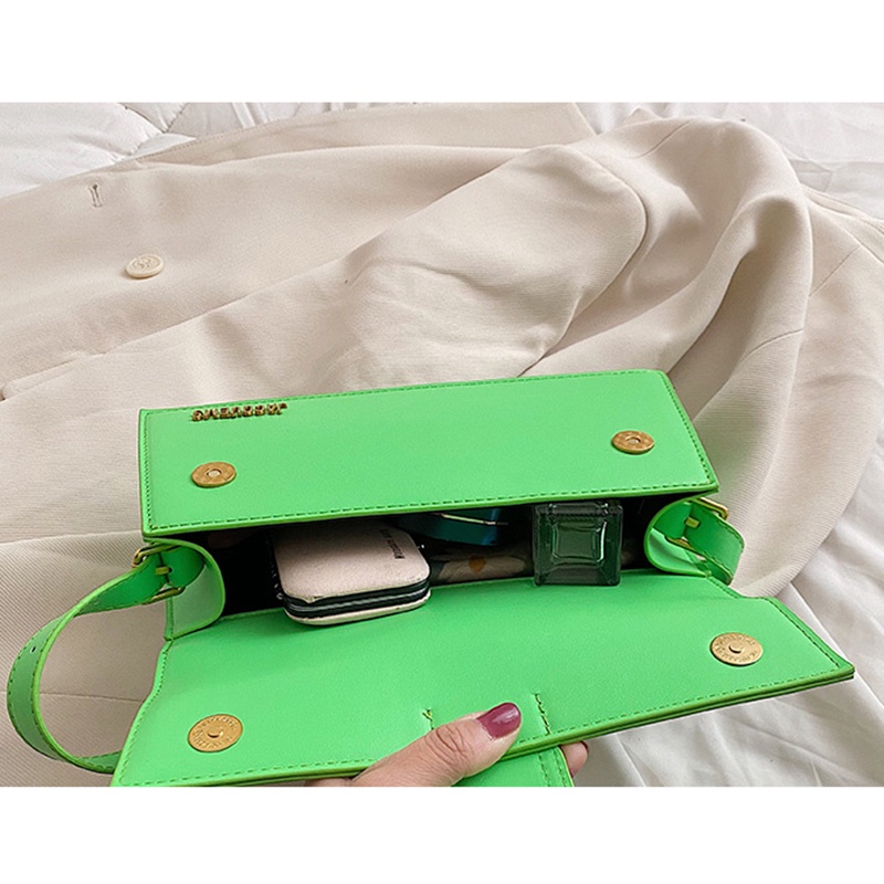 Túi Đeo Vai Màu Trơn Đơn Giản Thời Trang Cho Nữ