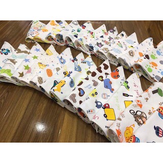 Set 5 yếm tam giác 2 lớp