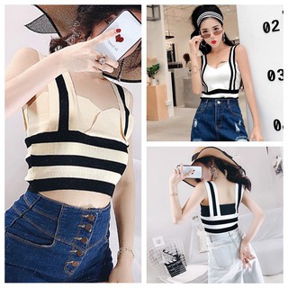 Áo tank top không dây nữ