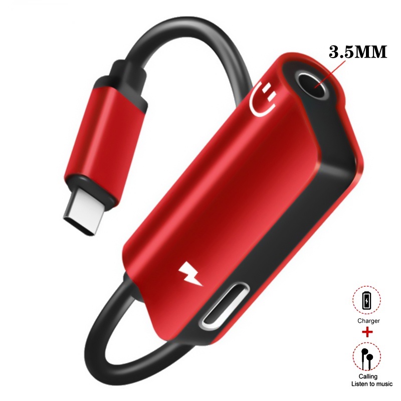Bộ Chuyển Đổi USB Loại C Sang Jack 3.5 Tai Nghe Bộ Chuyển Đổi Âm Thanh Loại USB C Sang Jack 3.5Mm Cho Xiaomi Huawei USB C Jack