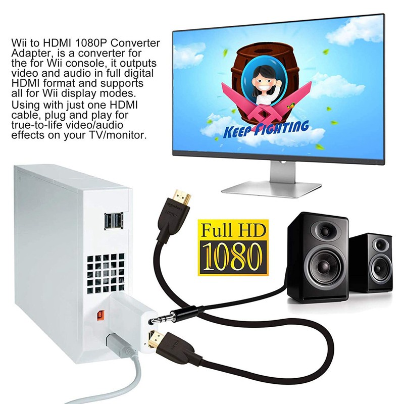 Dây Cáp Chuyển Đổi Full Hd Fhd 1080p Avec Hd | BigBuy360 - bigbuy360.vn