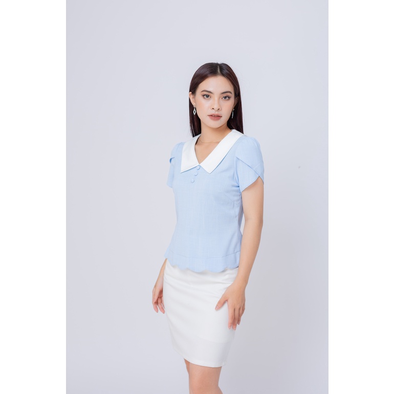ÁO KIỂU CỔ PETER PAN 5673