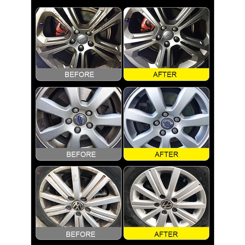 Dung Dịch Làm Sạch Rỉ Sét Cho Bánh Xe Hơi / Xe Tải 300ml Tiện Dụng