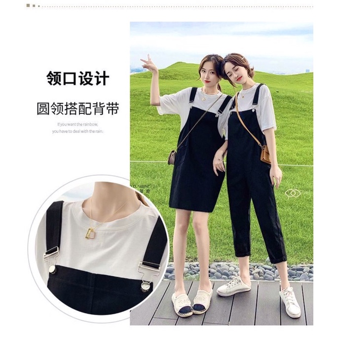 Quần yếm kaki nữ siêu xinh dễ thương - cece house