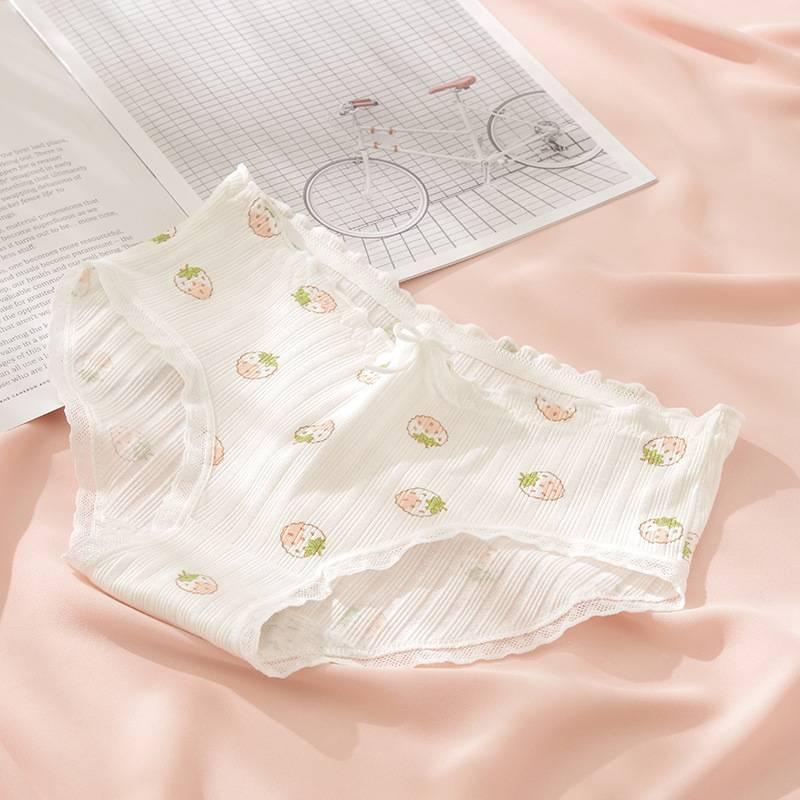  1 quần lót cotton đính nơ size lớn cho nữ | BigBuy360 - bigbuy360.vn