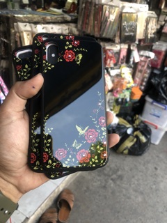 Ốp đính đá mặt gương cao cấp iphoneX,7plus8plus