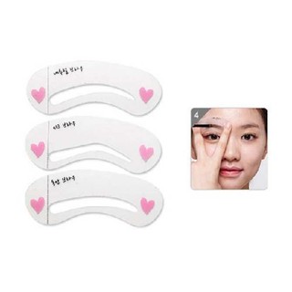 Bộ 3 khuân vẽ lông mày