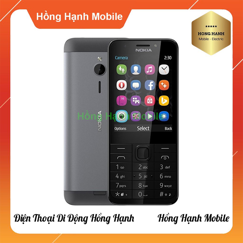 Điện Thoại Nokia 230 2 Sim - Hàng Chính Hãng I Nguyên Seal I Hàng Công Ty - Shop Điện Thoại Hồng Hạnh