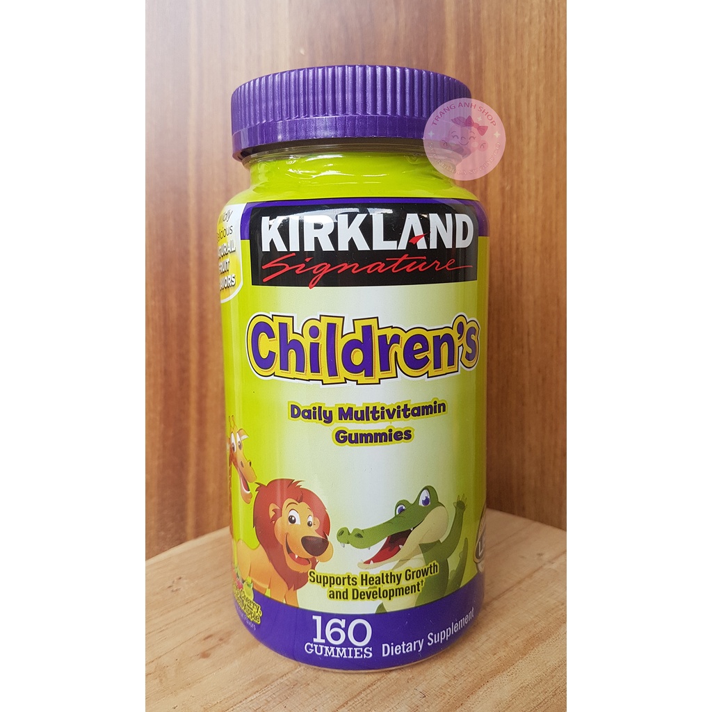 Kẹo dẻo bổ sung Vitamin Kirkland Children's Daily MultiVitamin