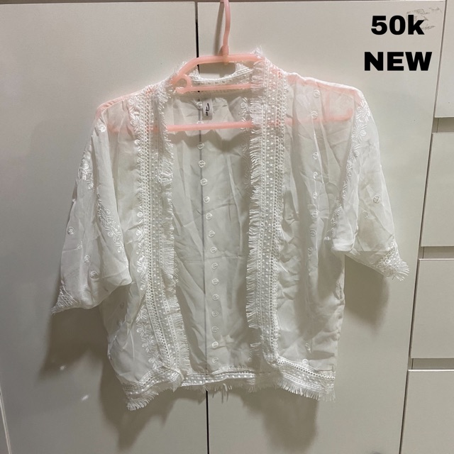 [Thanh lý] Áo ren, áo kimono đi biển new 100%