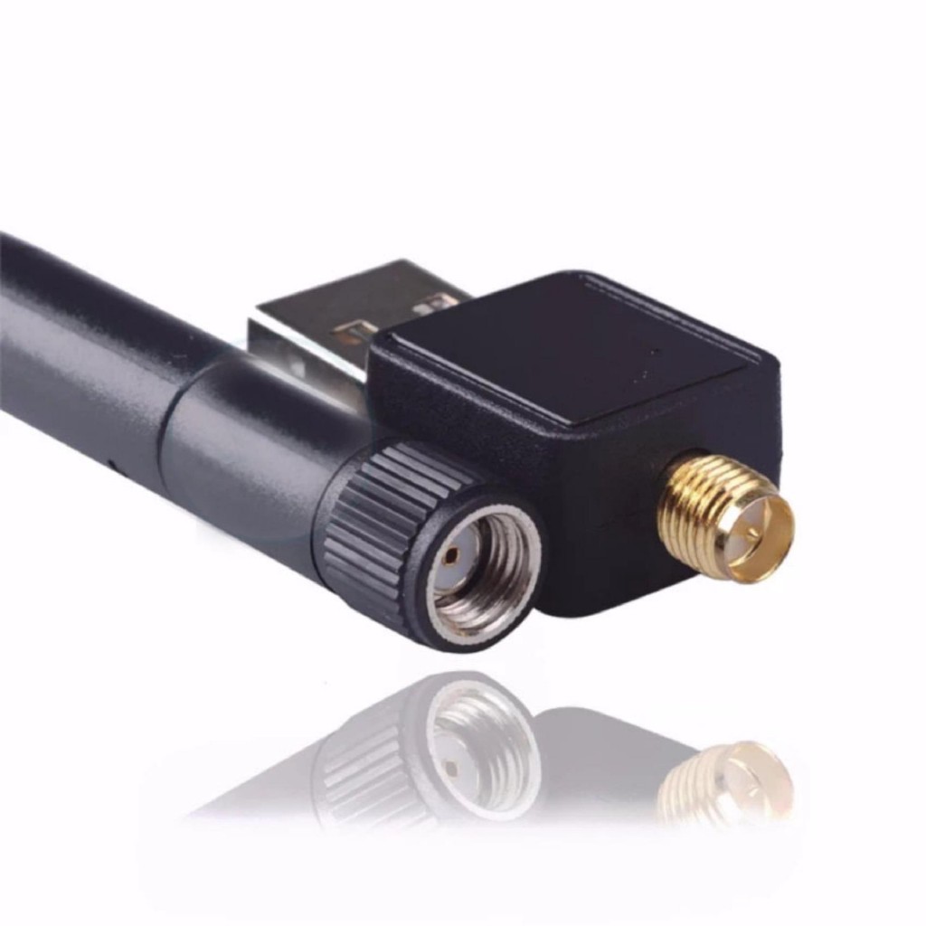 Freeship 50k USB thu wifi cho máy tính 802.11 có Anten -dc2381 đen | BigBuy360 - bigbuy360.vn