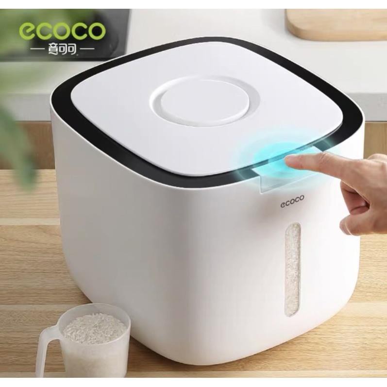 thùng đựng gạo ecoco 10kg cao cấp mẫu mới GDTH