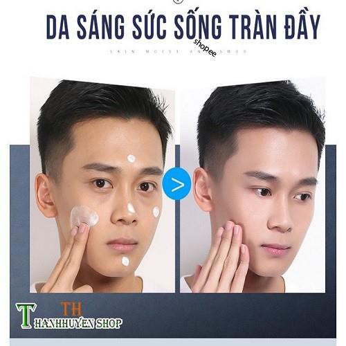 (Giá Hủy Diệt) Light Makeup Kem Makeup Nâng Tone Trang Điểm Che Khuyết Điểm 4in1 Thần Thánh Cho Nam Giới