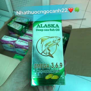 Alaska Omega 369 - Bổ Não, Tăng Cường Thị Lực  lọ 100 viên