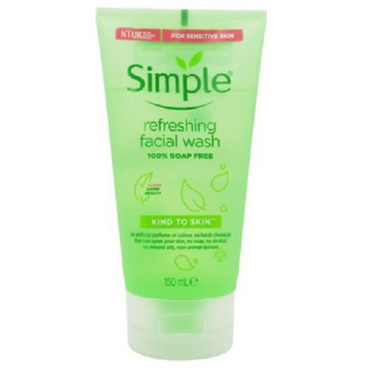 Sữa rửa mặt | Nước tẩy trang | Toner SIMPLE Simple Kind to Skin Refreshing Facial Wash