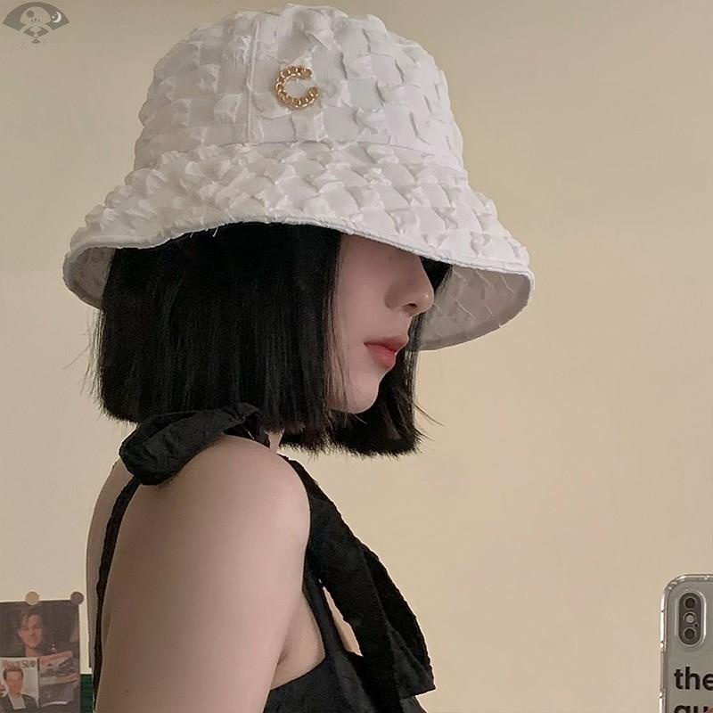 Mũ Xô Xô Mỏng Màu Trắng Phong Cách Nhật Bản Thời Trang Mùa Hè Cho Nữ
