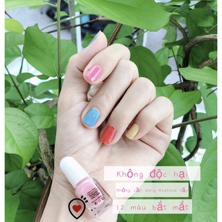 Set 12 sơn móng tay Primark cho bé