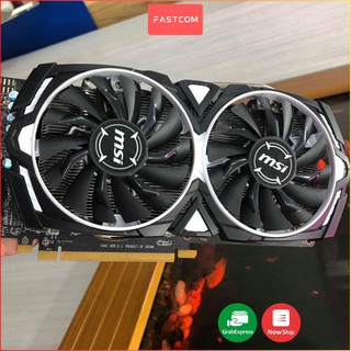 Card Màn Hình VGA MSI RX570 Armor 4GB Cũ Bảo hành 1 Tháng 1 đổi 1
