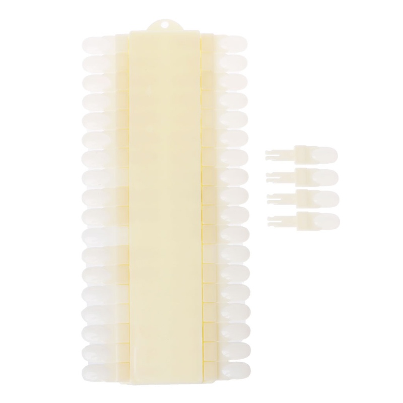 Set 36 Giá Đỡ Trưng Bày Thẻ Màu Nghệ Thuật Trong Suốt Hình Giọt Nước