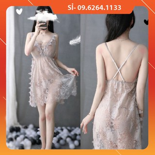 [HÀNG CÓ SẴN, LOẠI 1] Váy ngủ sexy đẹp 2 dây gợi cảm giá rẻ Hàng Quảng Châu Chất Đẹp